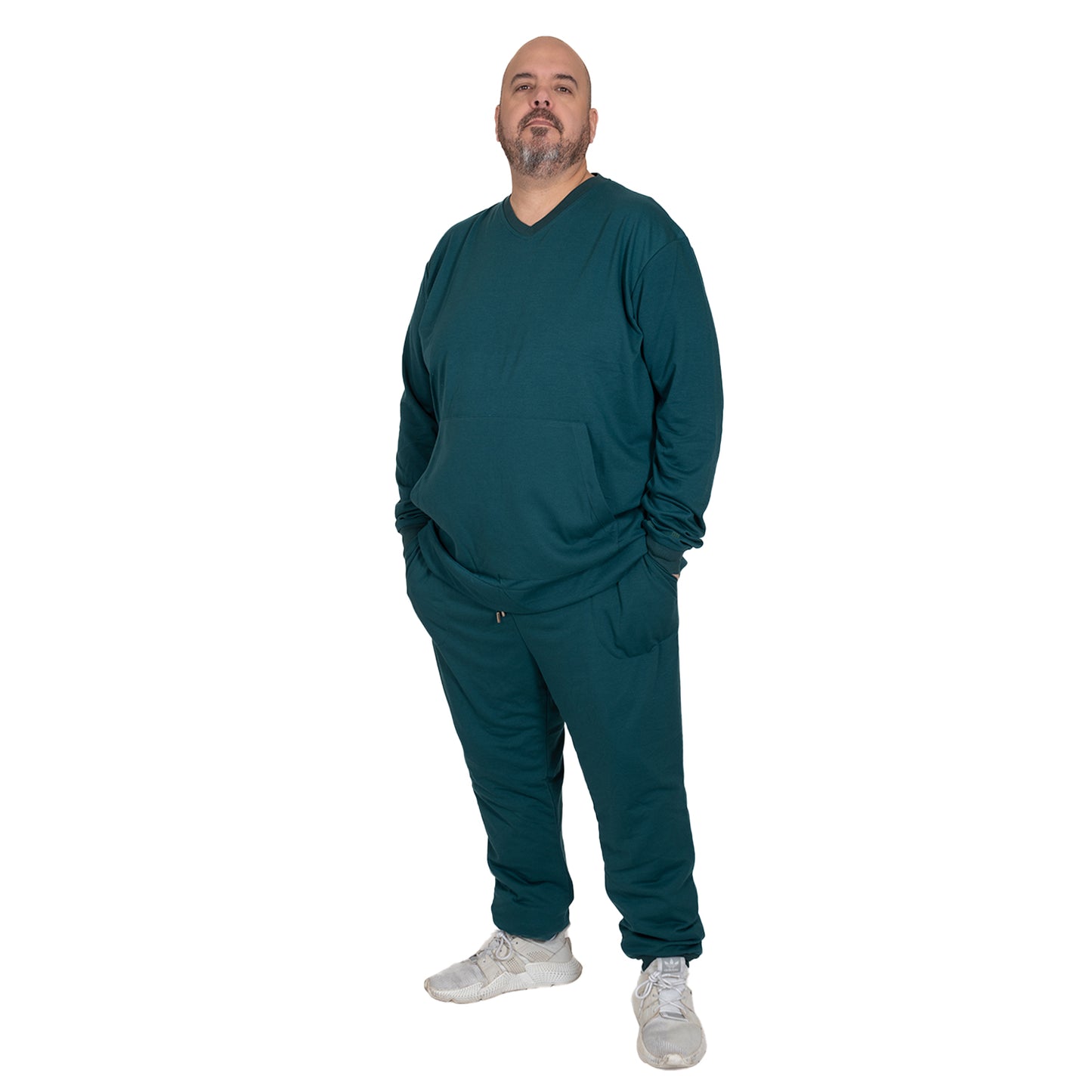 Conjunto Verde de Pantalón y Sudadera LOVE MY FIT