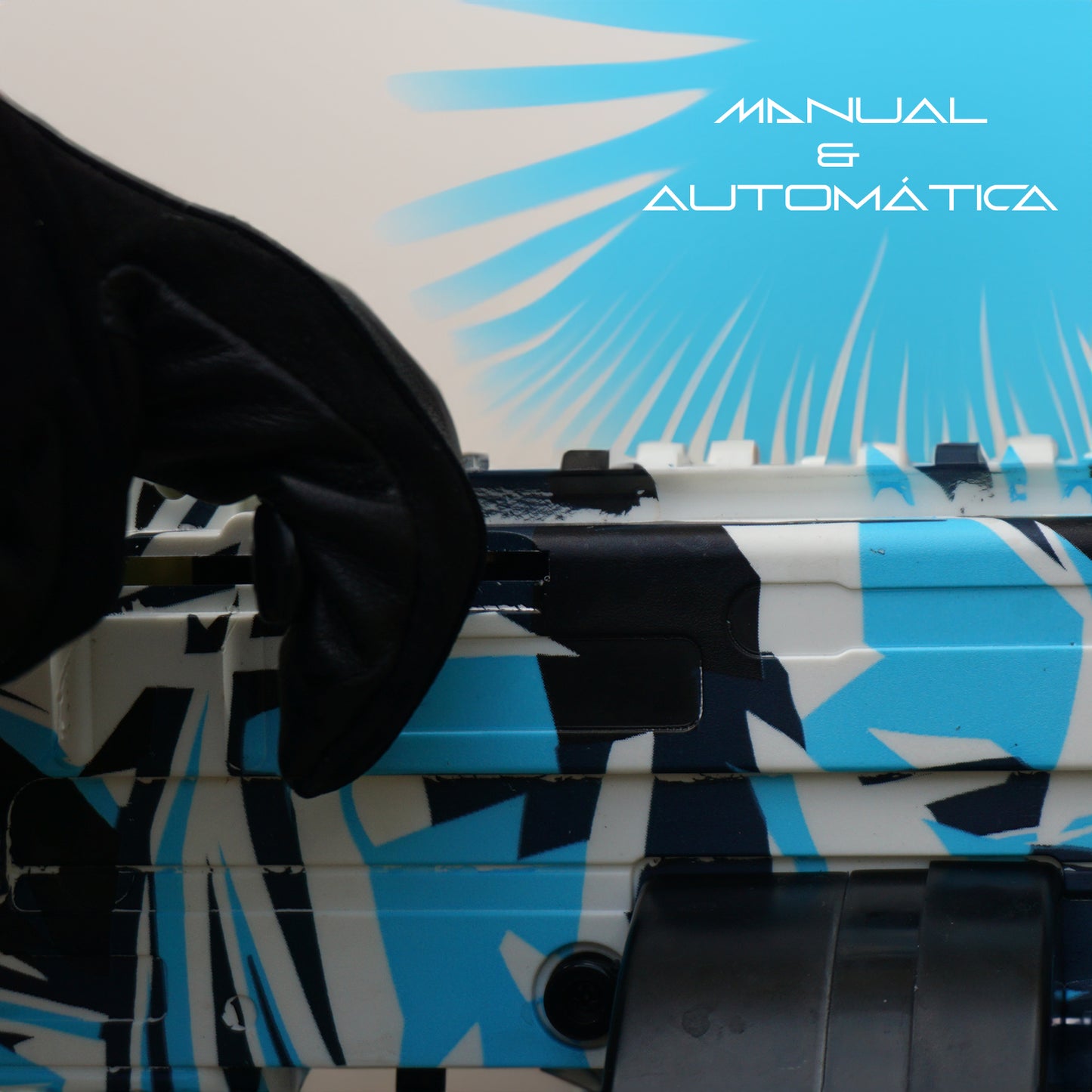 Pistola Hidrogel Eléctrica Recargable Con 10000 Balas
