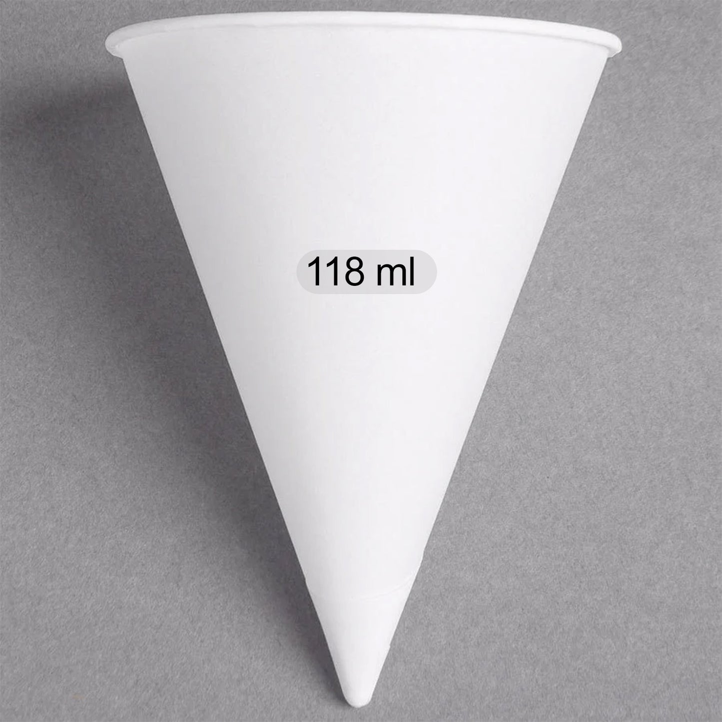 Conos De Papel Para Agua 118 ml 4 Oz 250 Pzas