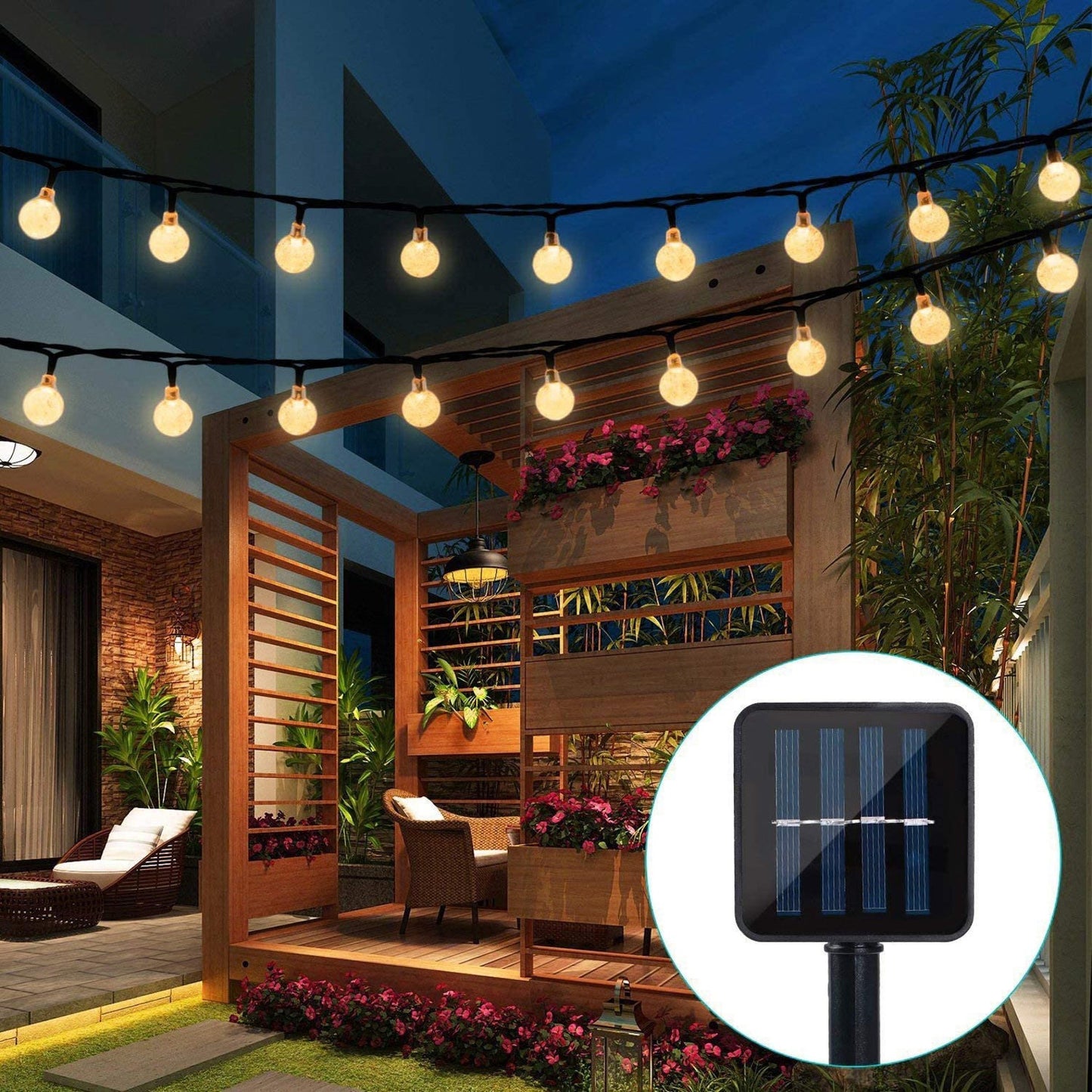 Serie de 30 Y 50 Luces Led Solares Para Exteriores - FRUTILUPI SHOP