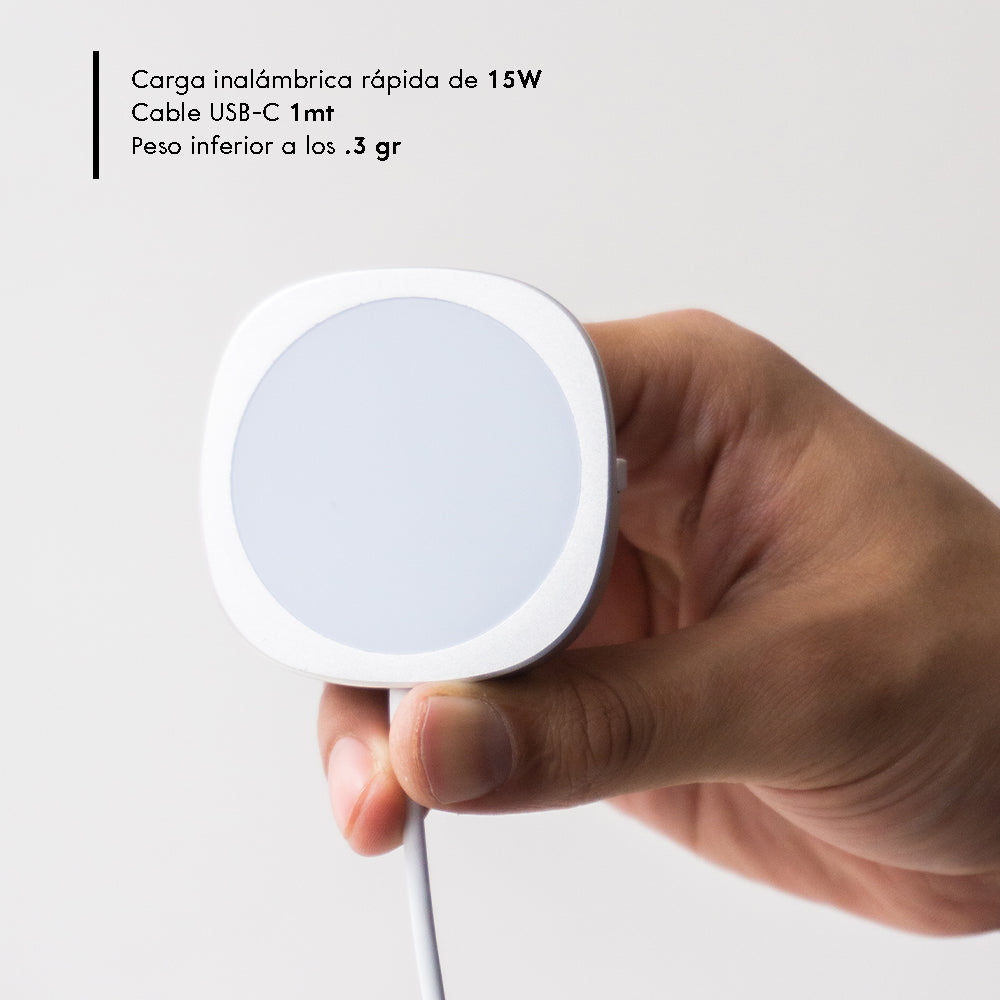 Cargador Micro Magsafe Para iPhone Y Celular Con Carga Inalámbrica Connekt - FRUTILUPI SHOP