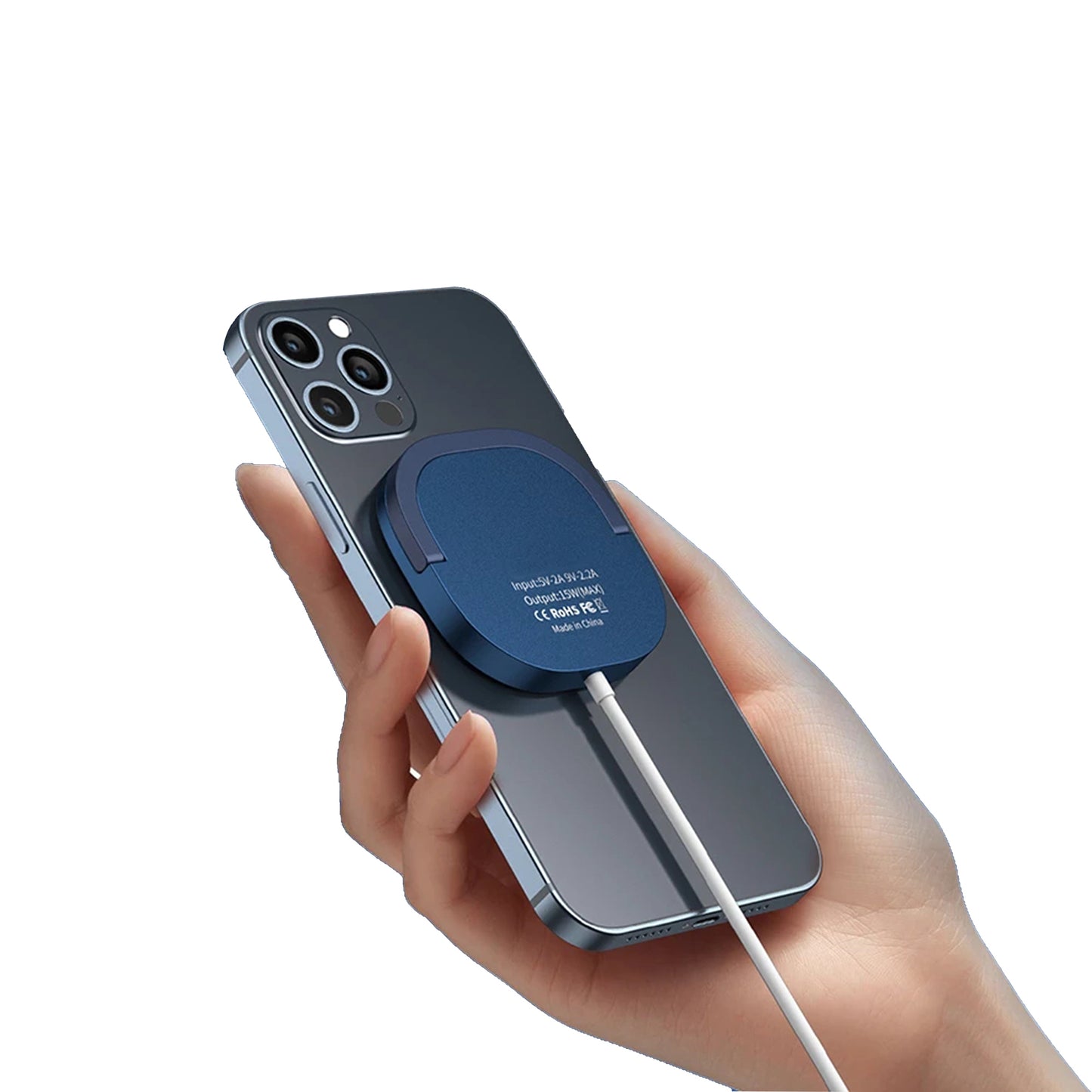 Cargador Micro Magsafe Para iPhone Y Celular Con Carga Inalámbrica Connekt - FRUTILUPI SHOP