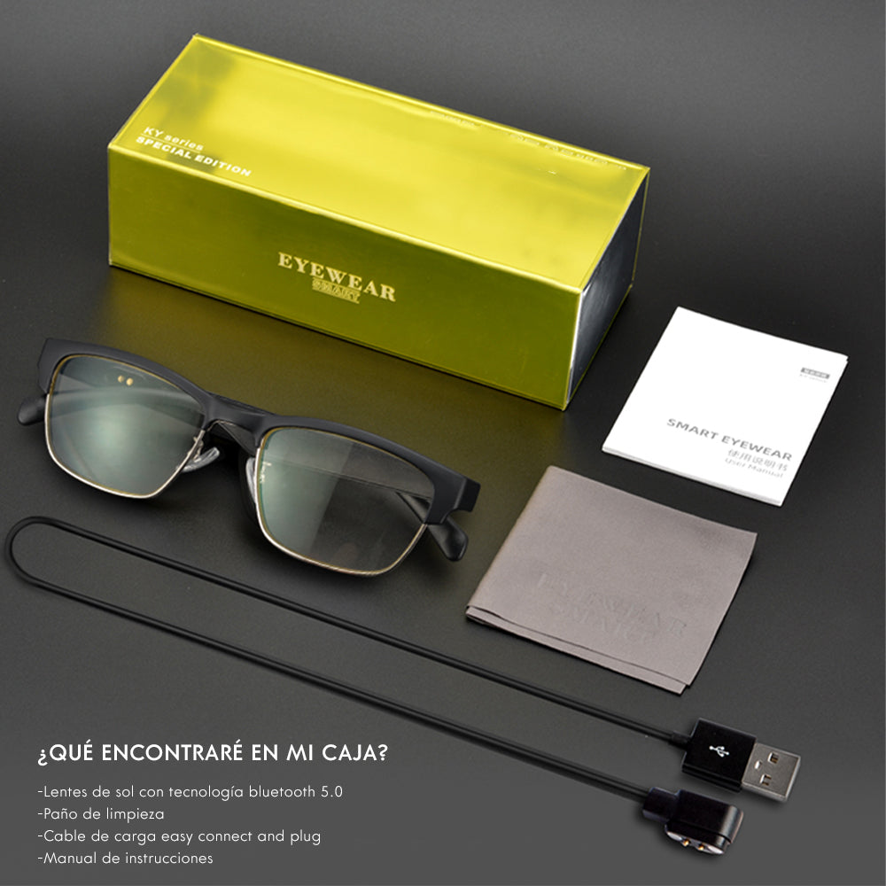 Lentes De Sol Bluetooth Manos Libres Audífonos Inalámbricos - FRUTILUPI SHOP