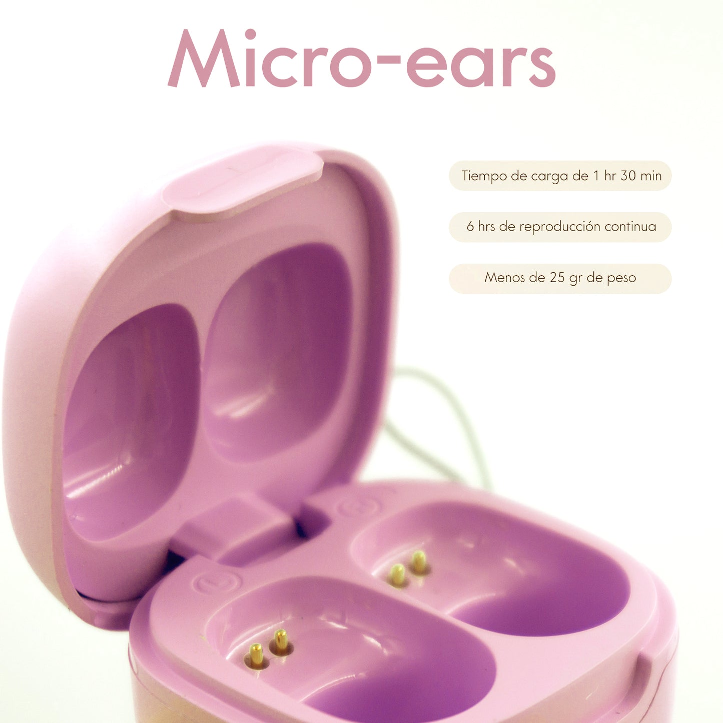 Audífonos Ultra Compactos Nano Ear Libertad Inalámbrica En Tu Bolsillo