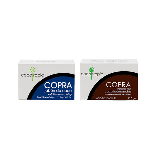 Jabones Artesanales Corporales Hidratantes Coco Y Cacahuananche 120 grs (2 pcs)