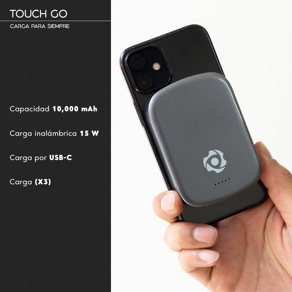 Touch Go Cargador MagSafe inalámbrico 10,000 mAh - FRUTILUPI SHOP