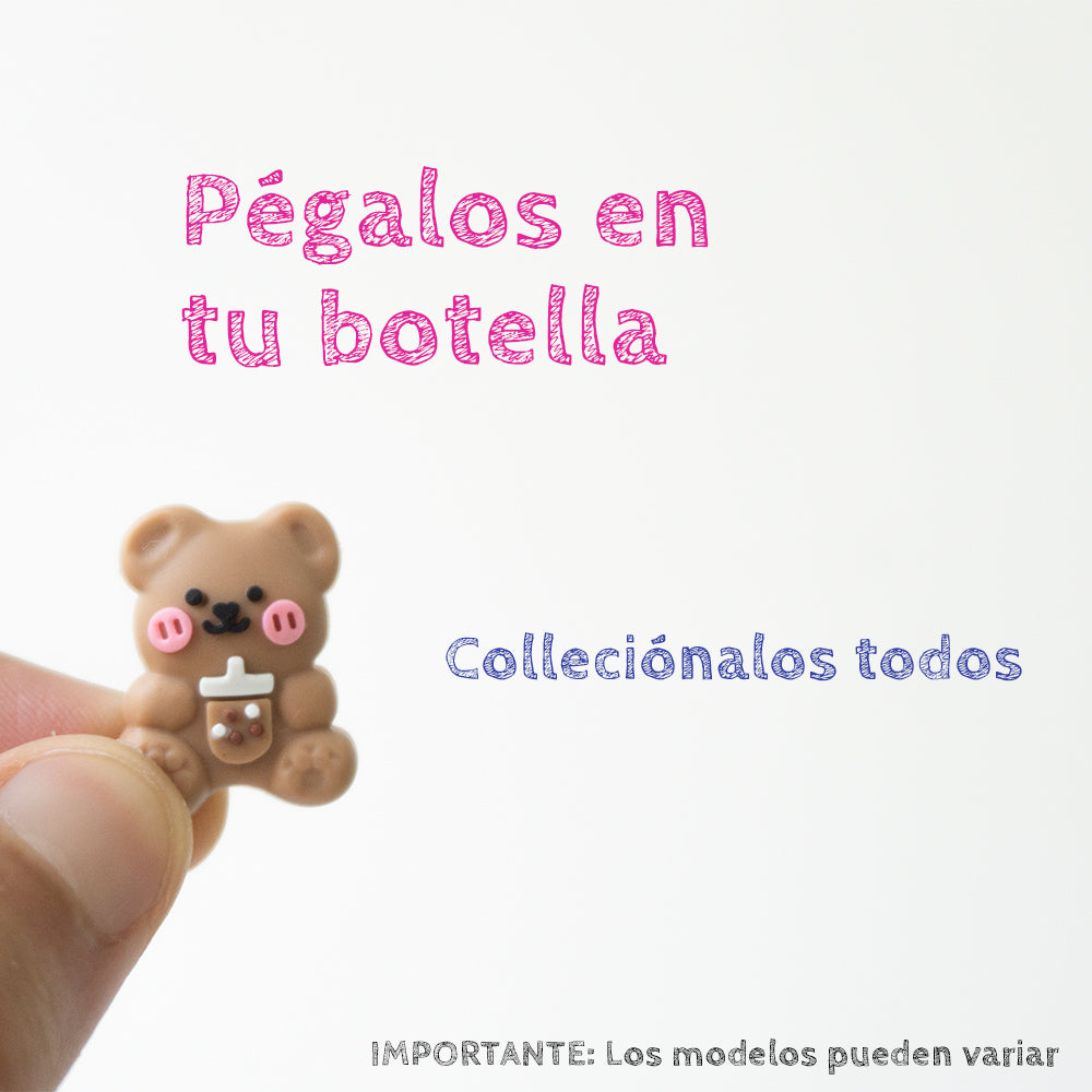 Botella motivacional de 1lt con popote plástico integrado